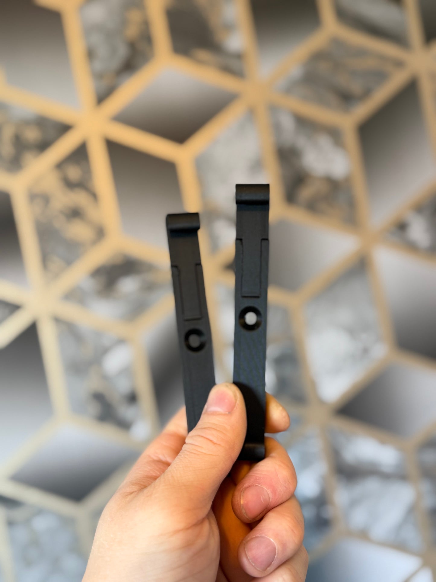 Quick Release Number Plate Clips (Ratchet System)