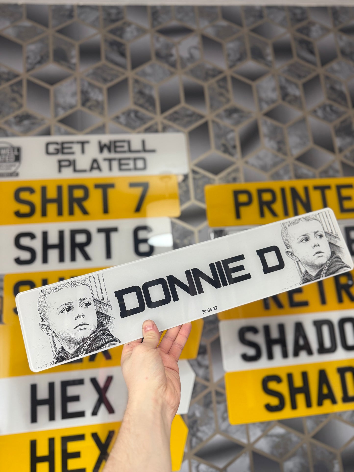 Memorial/ Picture Plate