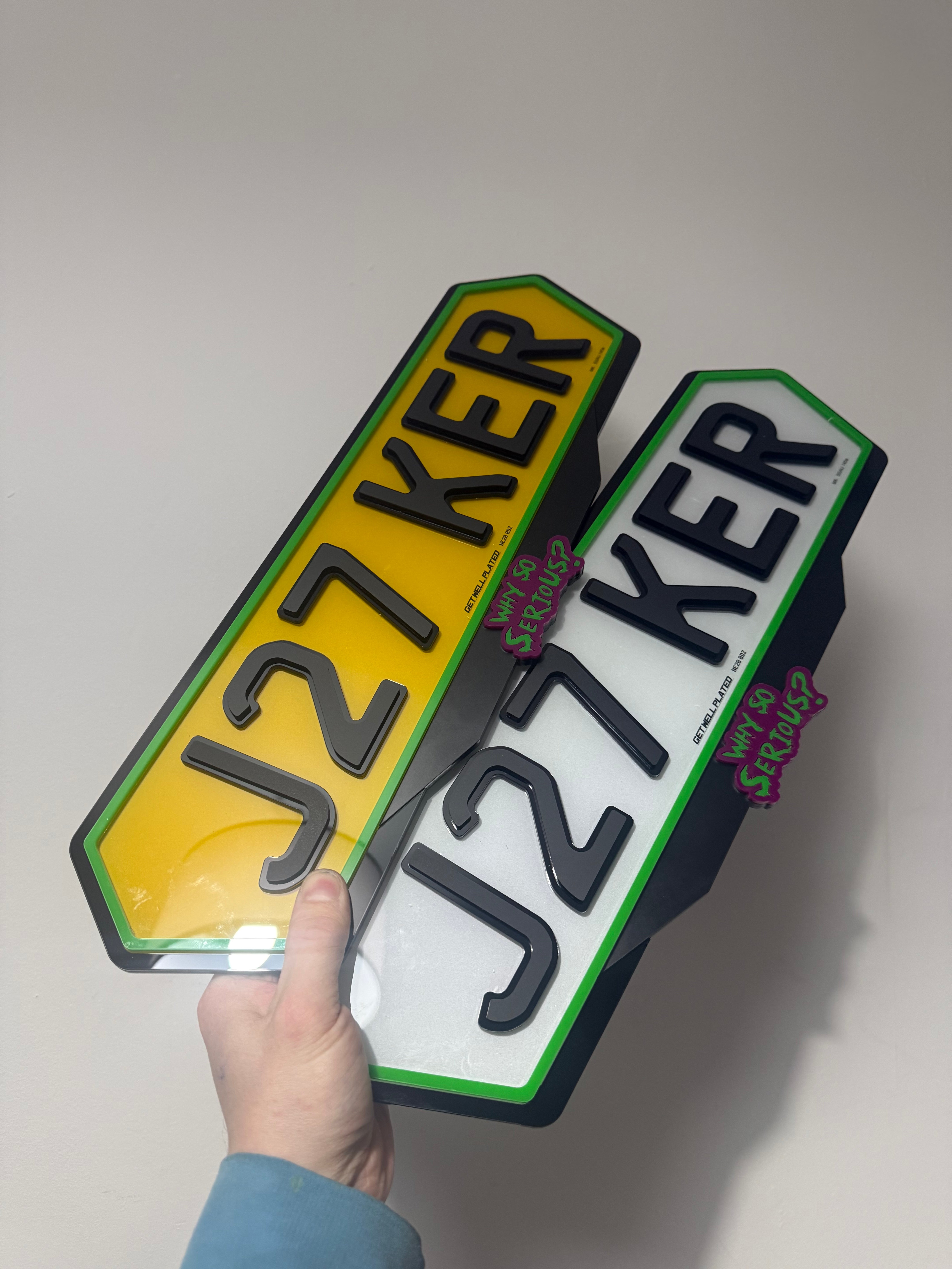 Ultimate Custom Number Plate + Luxury Number Plate Surround