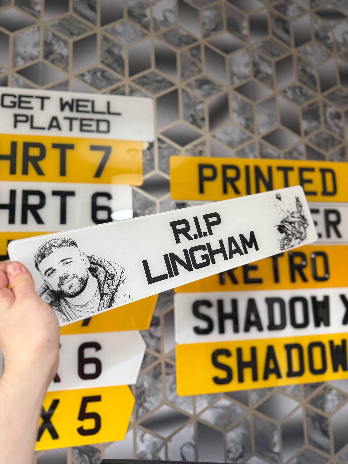 Memorial/ Picture Plate