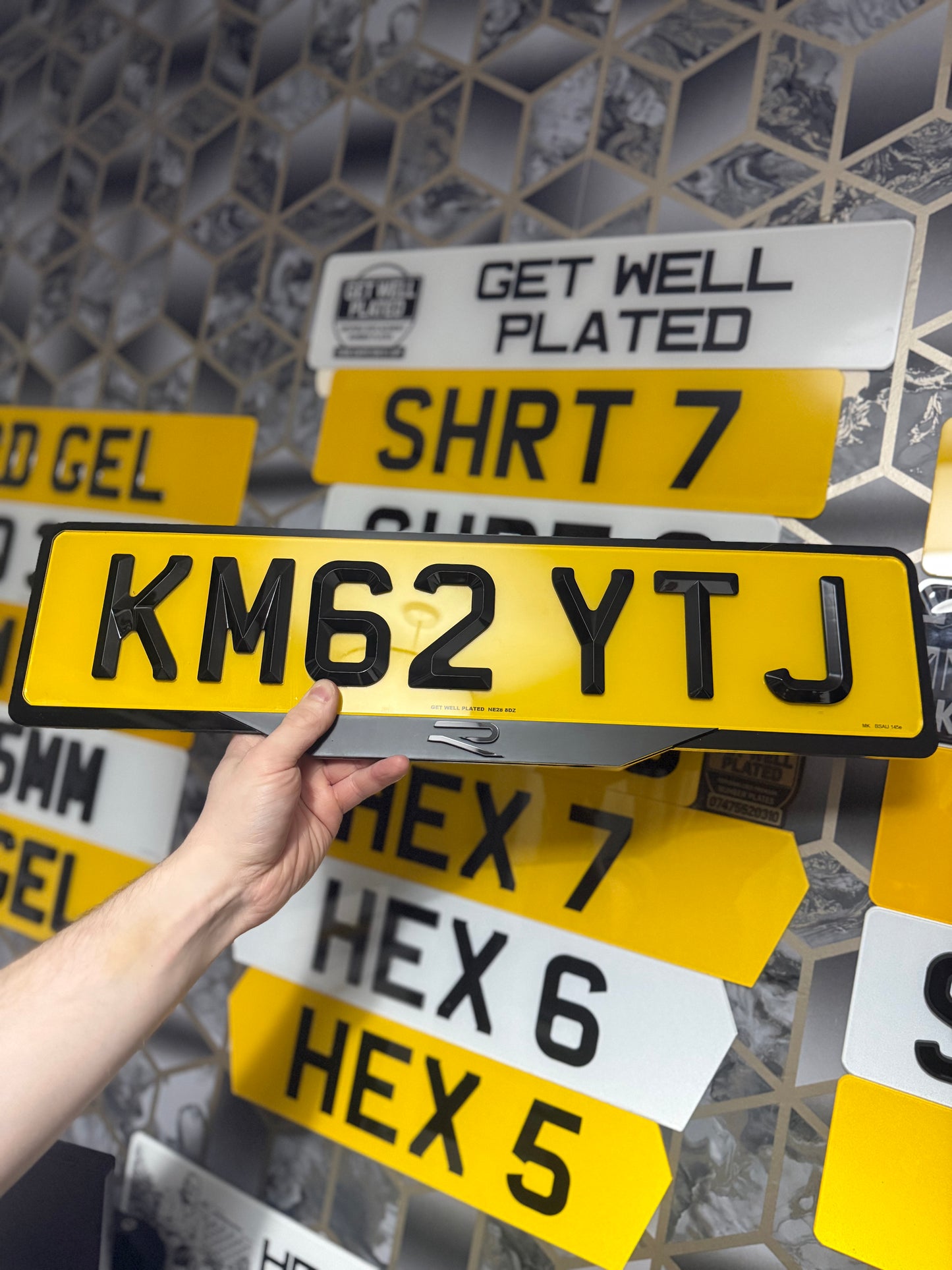 Luxury Number Plate Surround / Holder