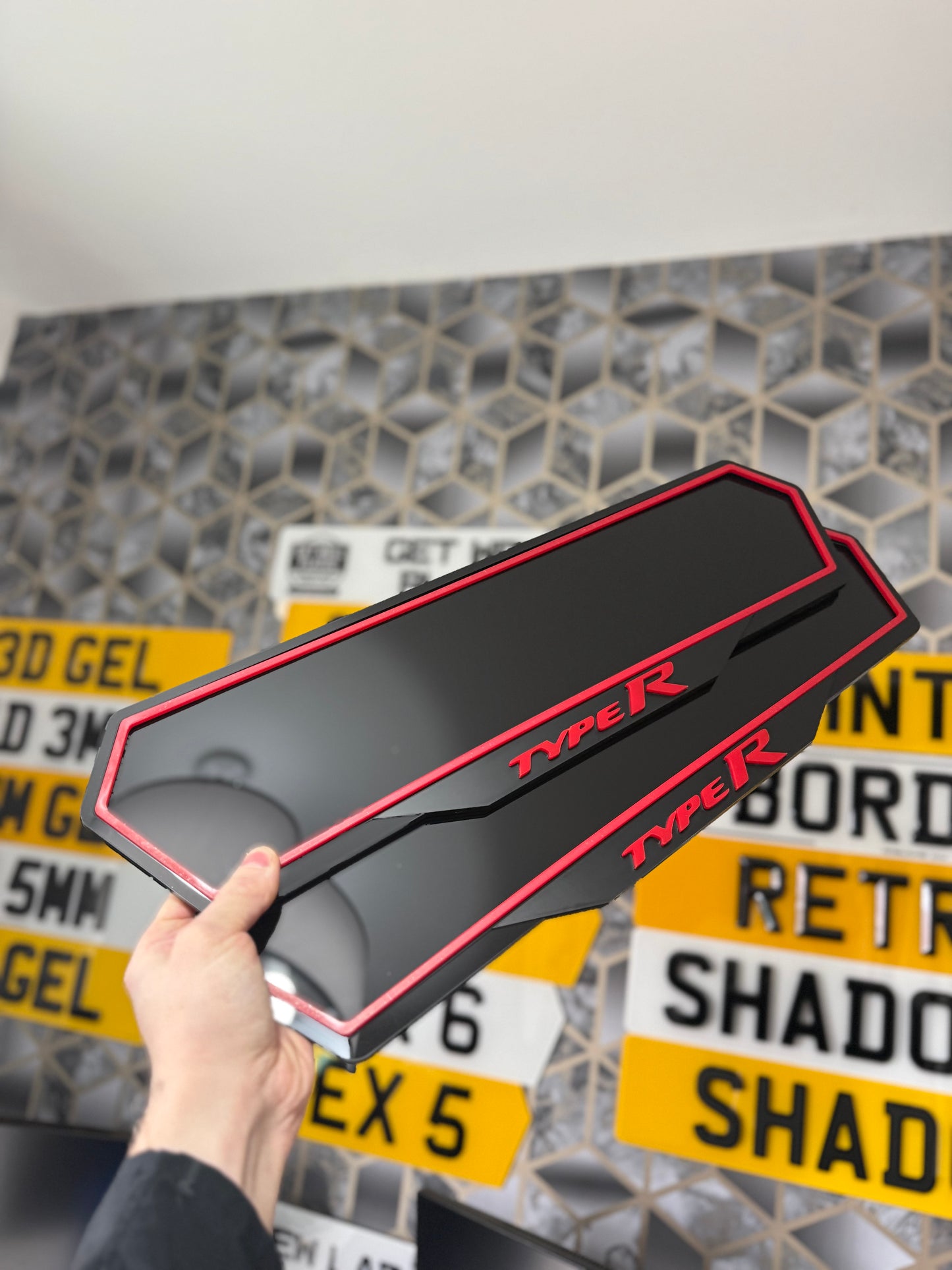 Luxury Number Plate Surround / Holder